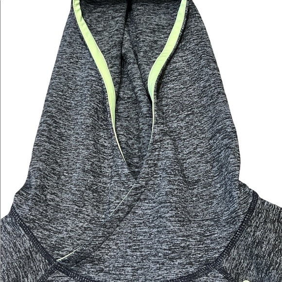 Sweaty Betty Sprint Start Run Hoodie Gray Neon SZ S - Picture 5 of 10